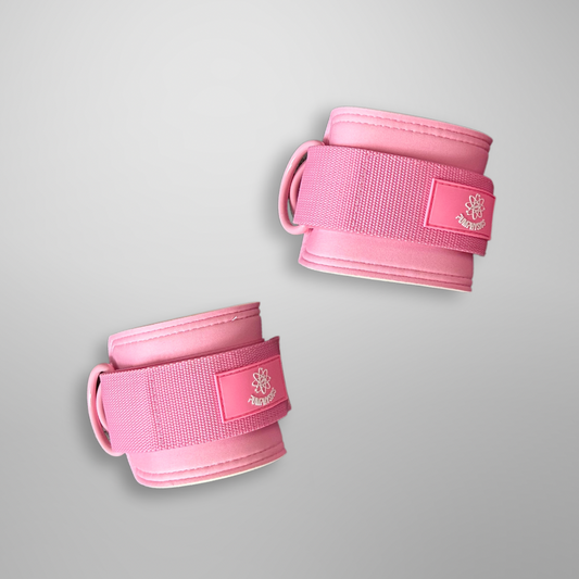 Ankle Straps - Baby Pink