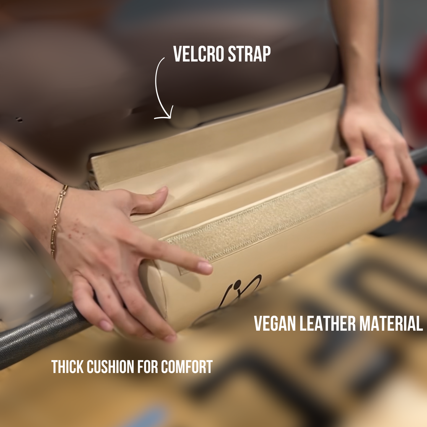 Barbell Pad - Beige