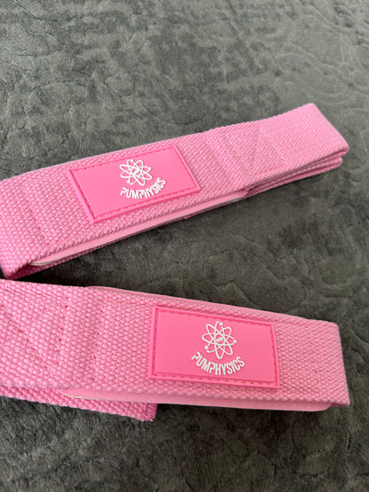 Lifting Straps - Baby Pink